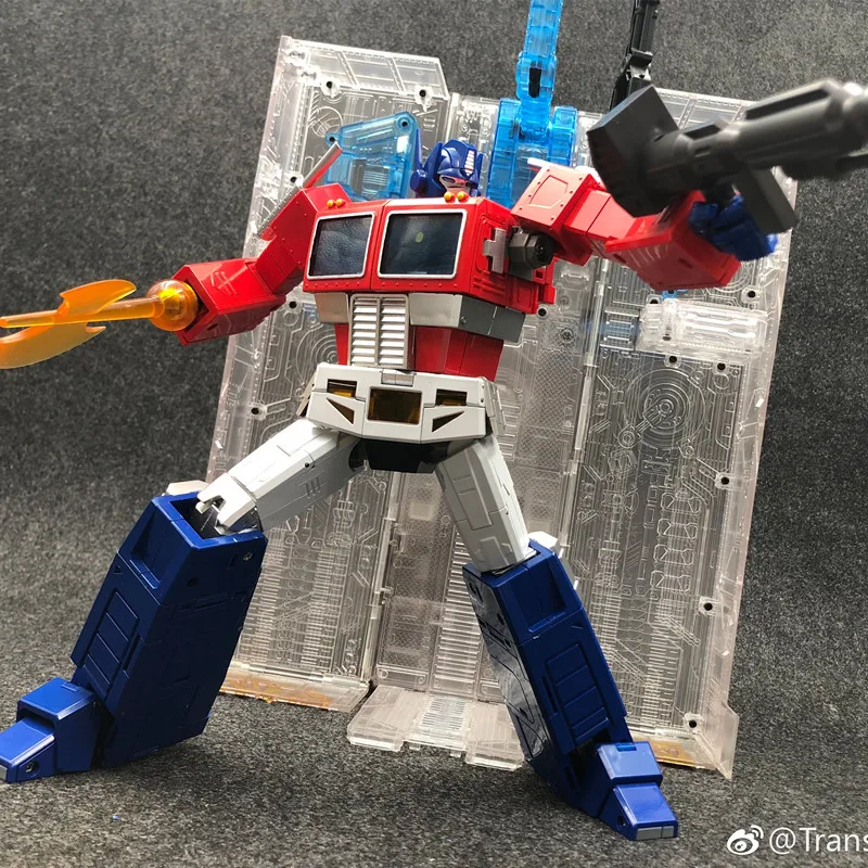 

Transform Element TE01 TE-01 OP Commander Action Figure New Toys Double heads