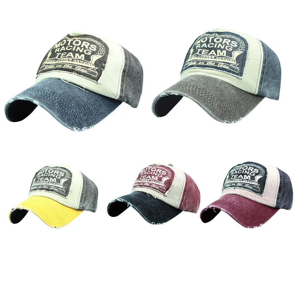 

Baseball Cap Hat Gorra Hombre Snapback Bone Caps Hip Hop Women Embroidered Flower Denim Cap Fashion Baseball Cap Topee