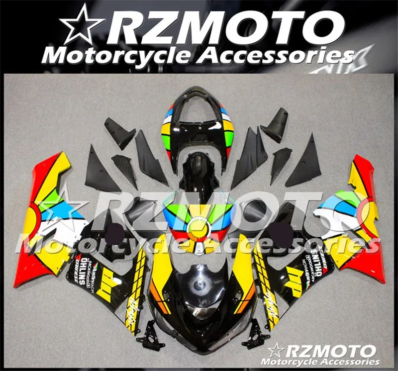Мотоциклетный обтекатель abs Подходит для Kawasaki ZX6R 636 ZX-6R 2005 2006 корпусные детали пресс-форм Магазин № 0327