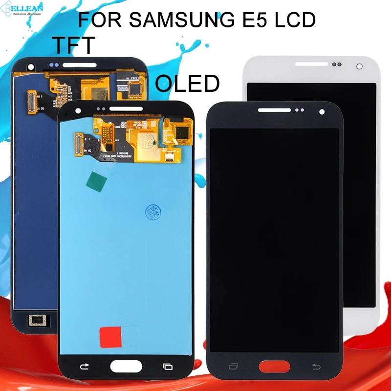 Catteny 1 шт. для Samsung Galaxy E5 дисплей с сенсорной панелью экран дигитайзер сборка E5000 E500M