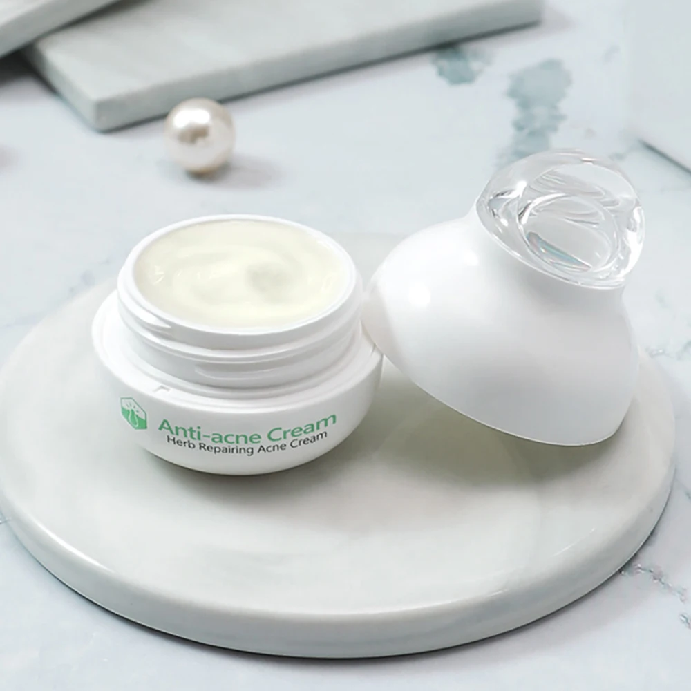 8 мл травяной эффективный крем от акне Восстанавливающий увлажняющий