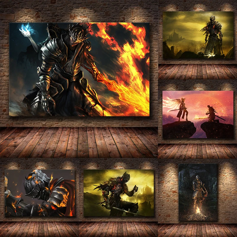 希少 店頭用 ダークソウル 3 DARK SOULS Ⅲ 販促ポスター その