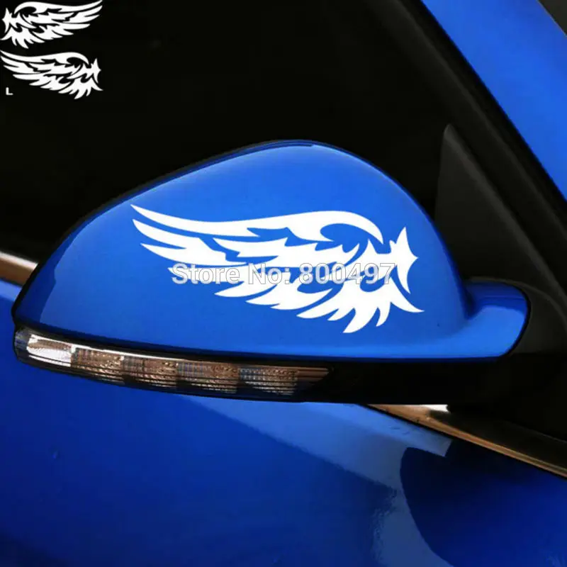 Наклейки на зеркало заднего вида для Tesla Ford Chevrolet Honda Toyota Lada 2 шт. | Автомобили и