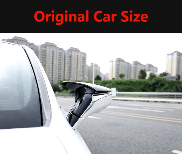 QHCP Auto-Rückspiegelabdeckung Ox Horn Seitenrückspiegelschale ABS für  Lexus ES 200 260 300H 2018–2023 Außen – die besten Artikel im Online-Shop  Joom Geek
