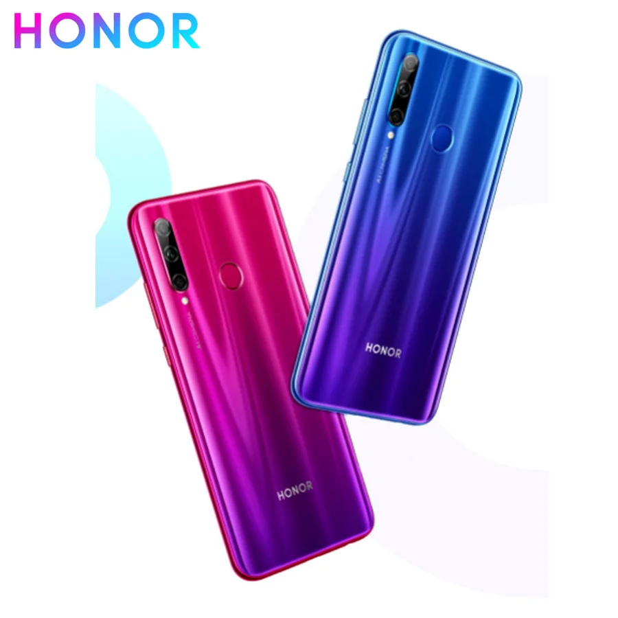 Смартфон Honor 20i с глобальной прошивкой Kirin 710 Android 9,0 6,2" 2340X1080, 3400 МП, распознавание лица, отпечаток пальца, мАч, 4G LTE