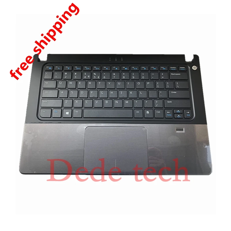 Для DELL VOSTRO V5460 5460 5470 P/N: 56M9 US клавиатура верхняя крышка тачпад отпечатков пальцев