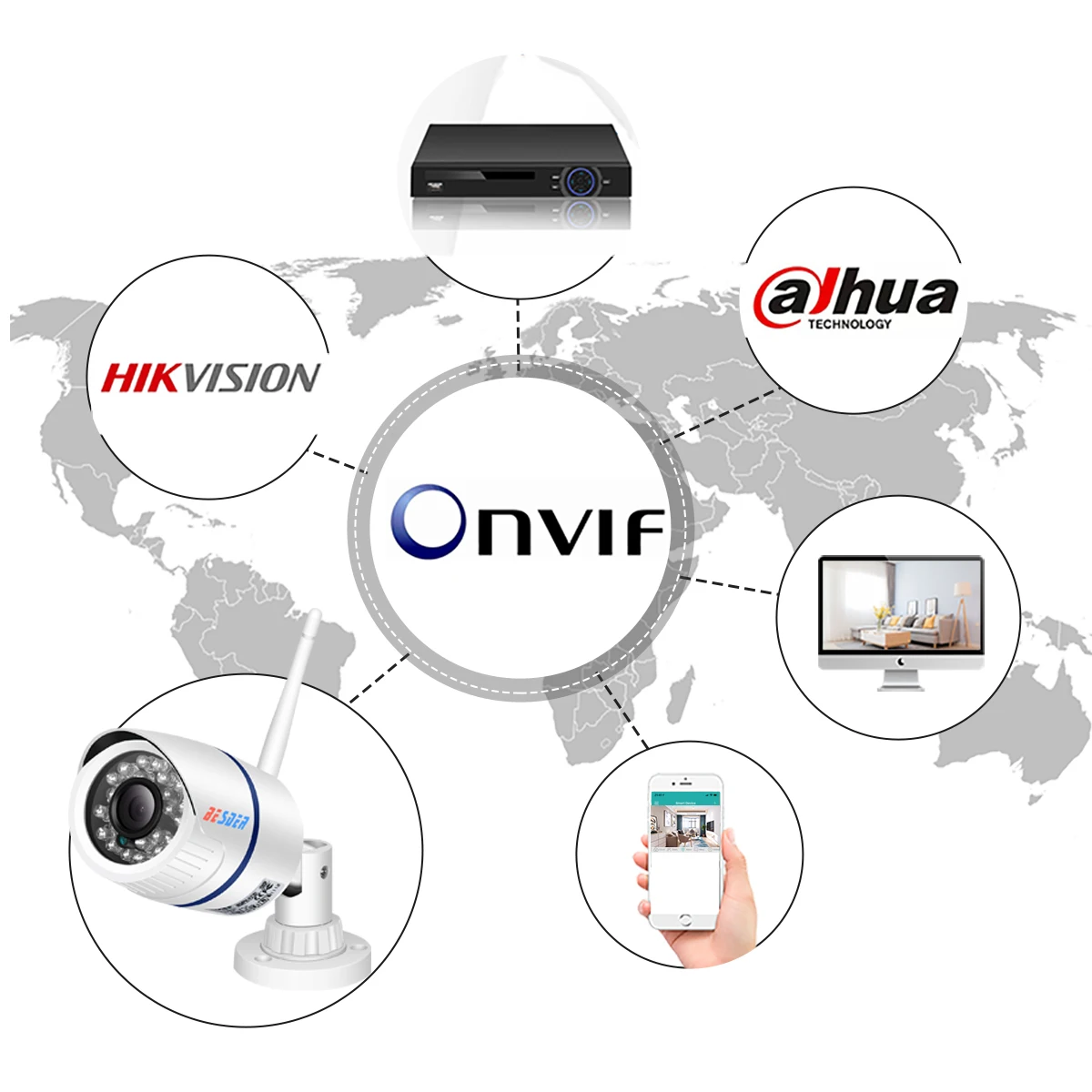 Besder iCsee ONVIF аудио IP камера 1080P 720P Беспроводная Проводная P2P сигнализация CCTV Bullet наружная Wifi камера со слотом для SD карты Макс 64G