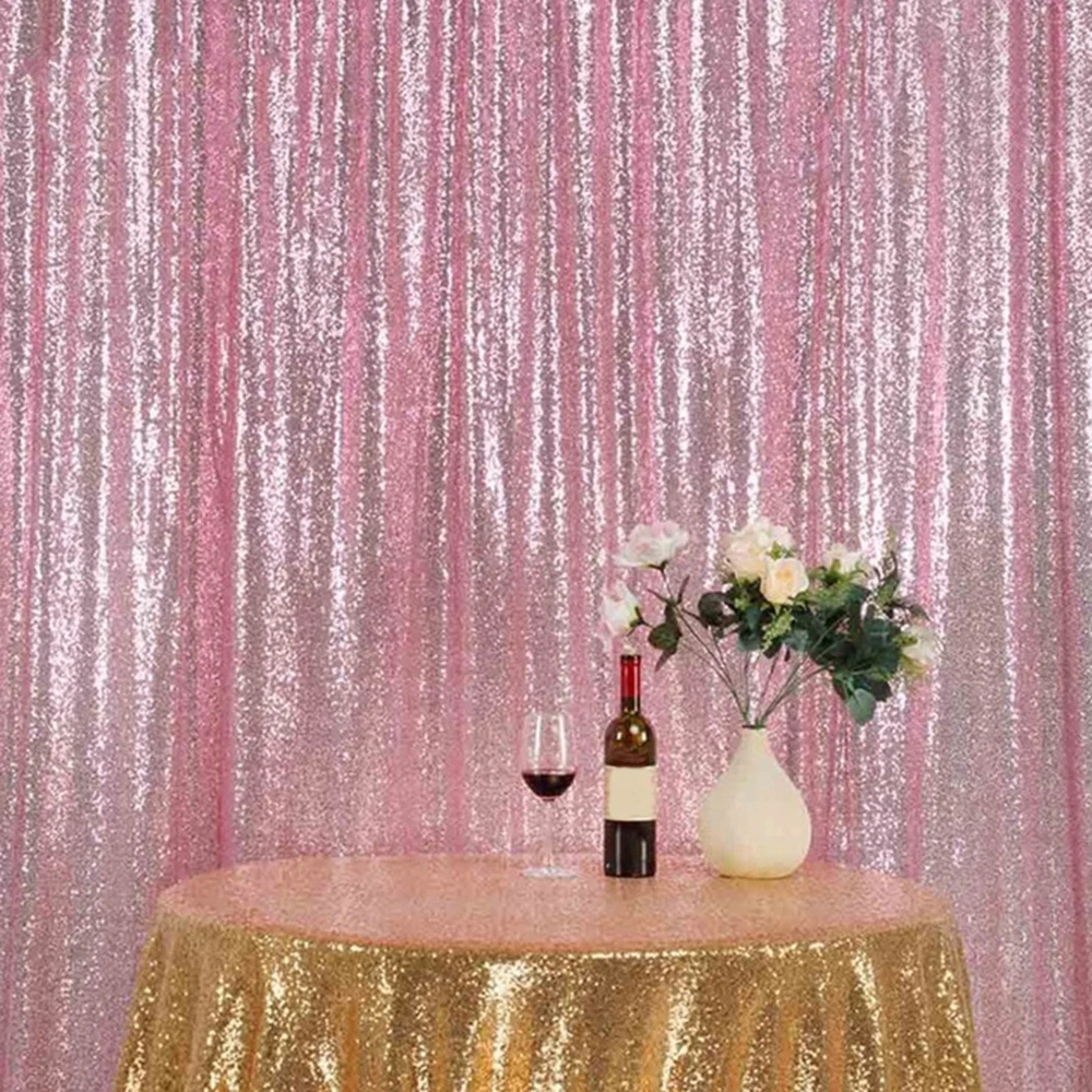 

Sequins Background Decorative Cloth Rectangular Tablecloth Bright Backdrop for Party table cloth Weddings Decoration