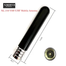 NAGOYA NL-310 136-174 МГц 400-480 МГц двухдиапазонная антенна для мобильного двухстороннего радио/автомобильное радио 3.0dBi 100 Вт NL-310