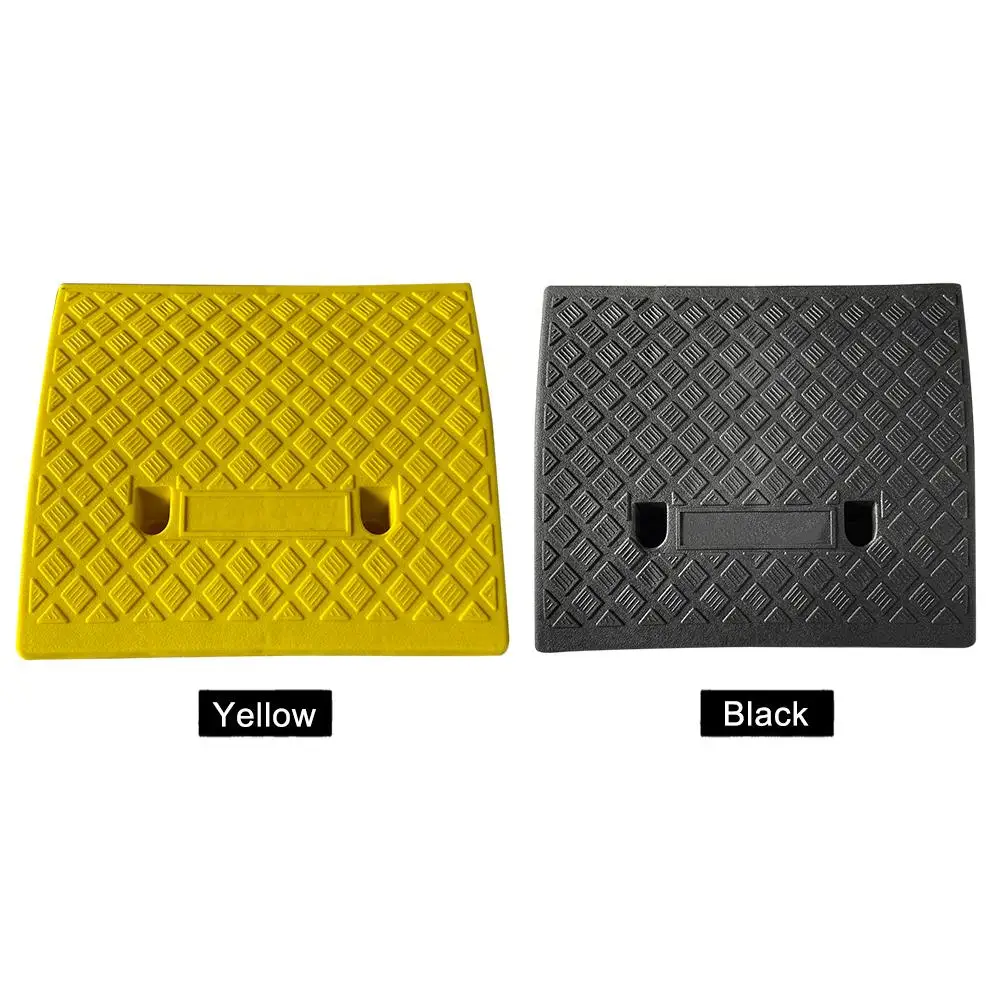 Triangle Door Ramps Deceleration Service Ramps Color : Yellow, Size : 49277CM Ramps for wheelchairs Bike Kerb Ramps