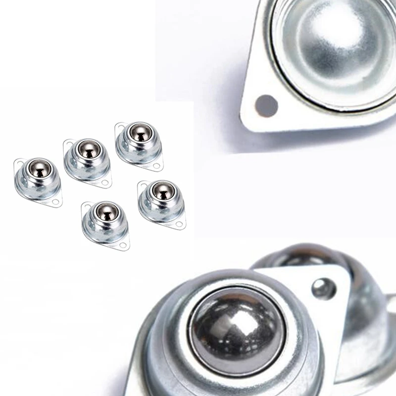 Carbon Steel Swivel Ball Caster Wheel Car Robot Universal Round Wheel