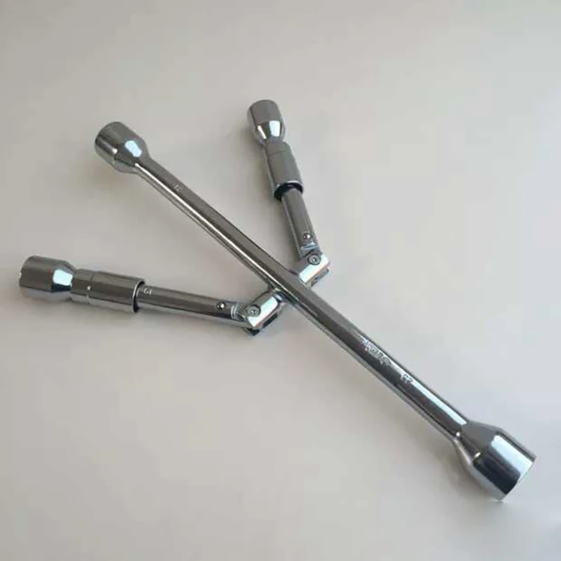 

Car Tire Wrench Disassembly Tire Repair Tool Folding Cross Wrench Car Wheel Repair Tool 17 19 21 23 Mm Auto Socket Spanner