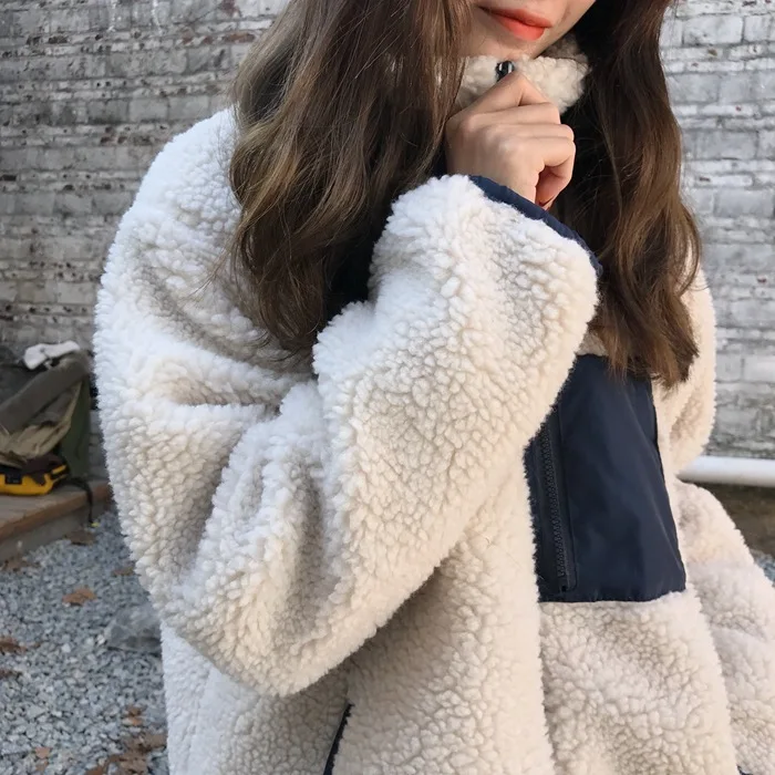 Одежда с хлопковой подкладкой на осень и зиму новая Универсальная свободная