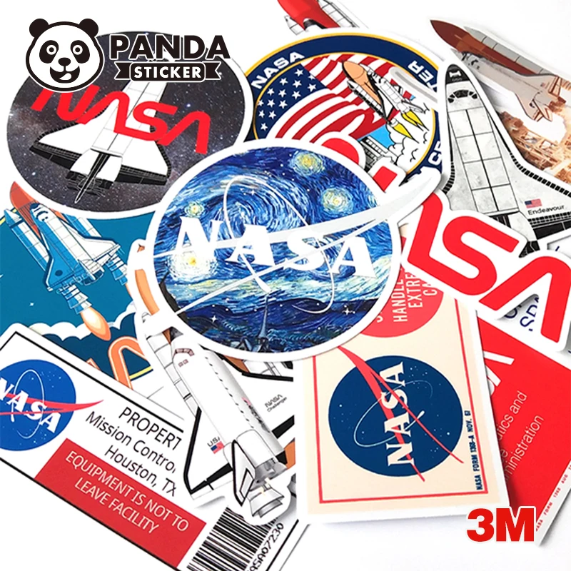 Astronaut Space Station Stickers 13 PCS/Pack Cartoon Lunar Rocket Universe sticky For Trolley Case Skateboard Graffiti Stickers warhammer 40 000 space wolf sentry gun pack