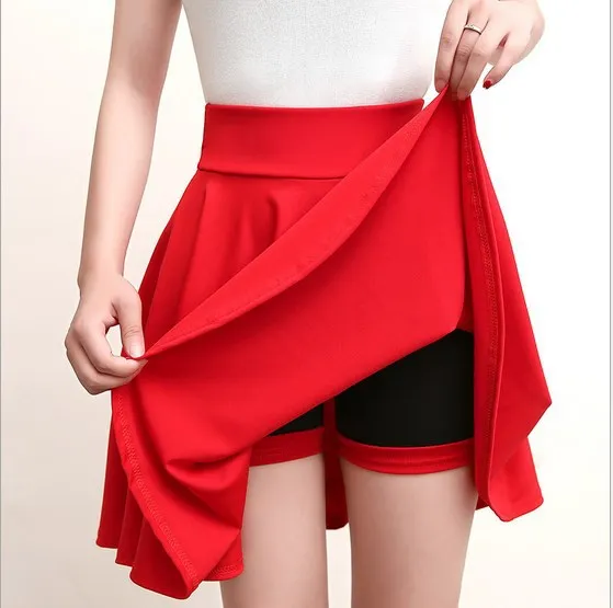 

Large Size Fat Mm Skirt WOMEN'S Skirt Students Spring And Summer Versatile A- line Skirt High-waisted Dancing Tutu Slimming Midi