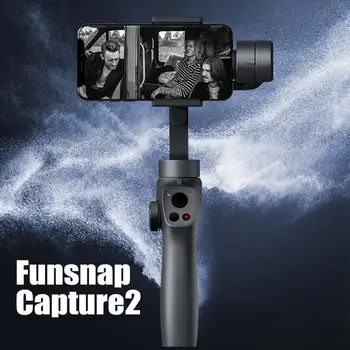 

Funsnap Capture2 3 Axis Handheld Gimbal Stabilizer For GoPro 5/6/7/8 Action Camera For Smartphone Handheld Gimbal Accessories