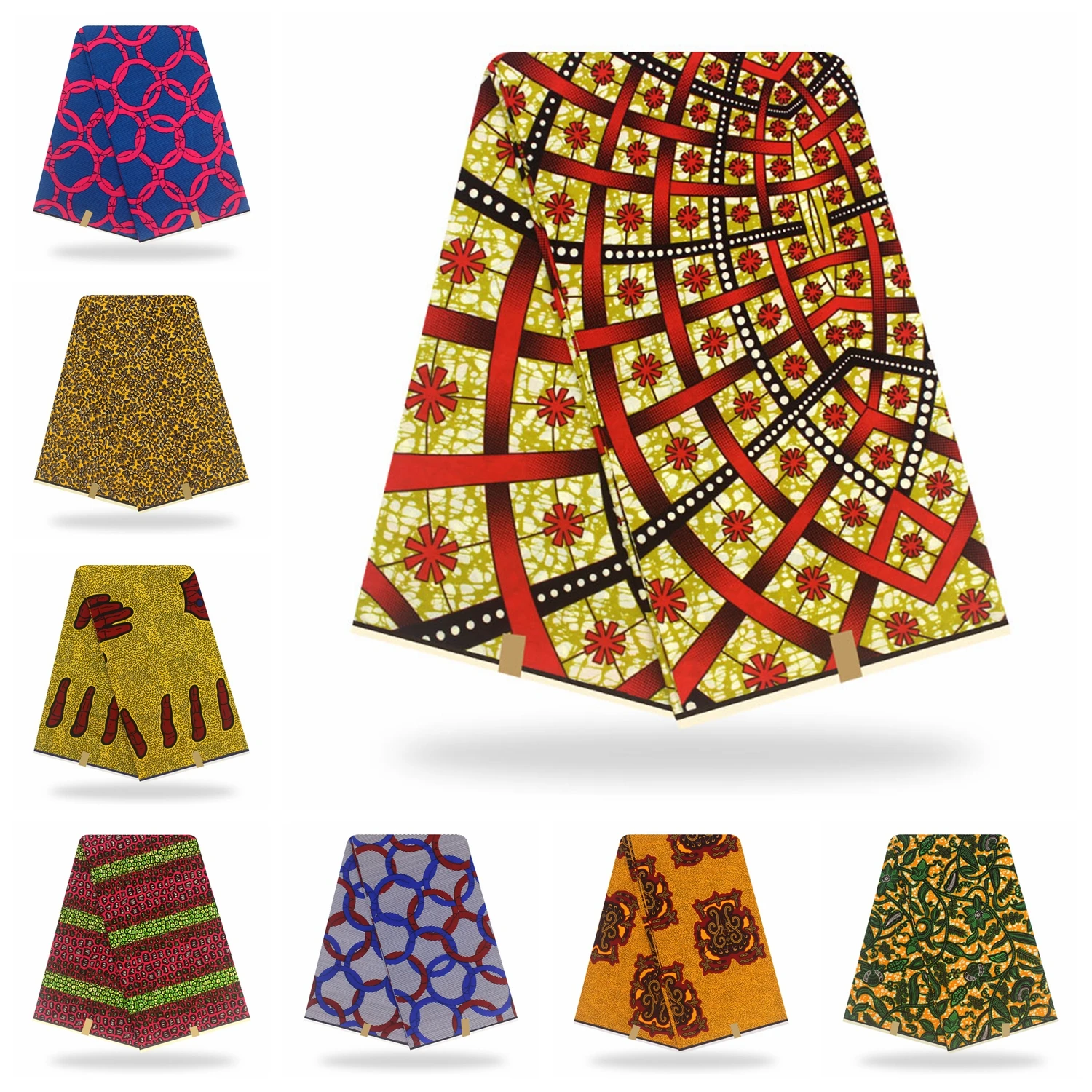 Цена оптовой продажи! Лучшее качество! Настоящий нидерландский настоящий воск, африканская набивная ткань хлопок в нигерийском стиле Tissus воск