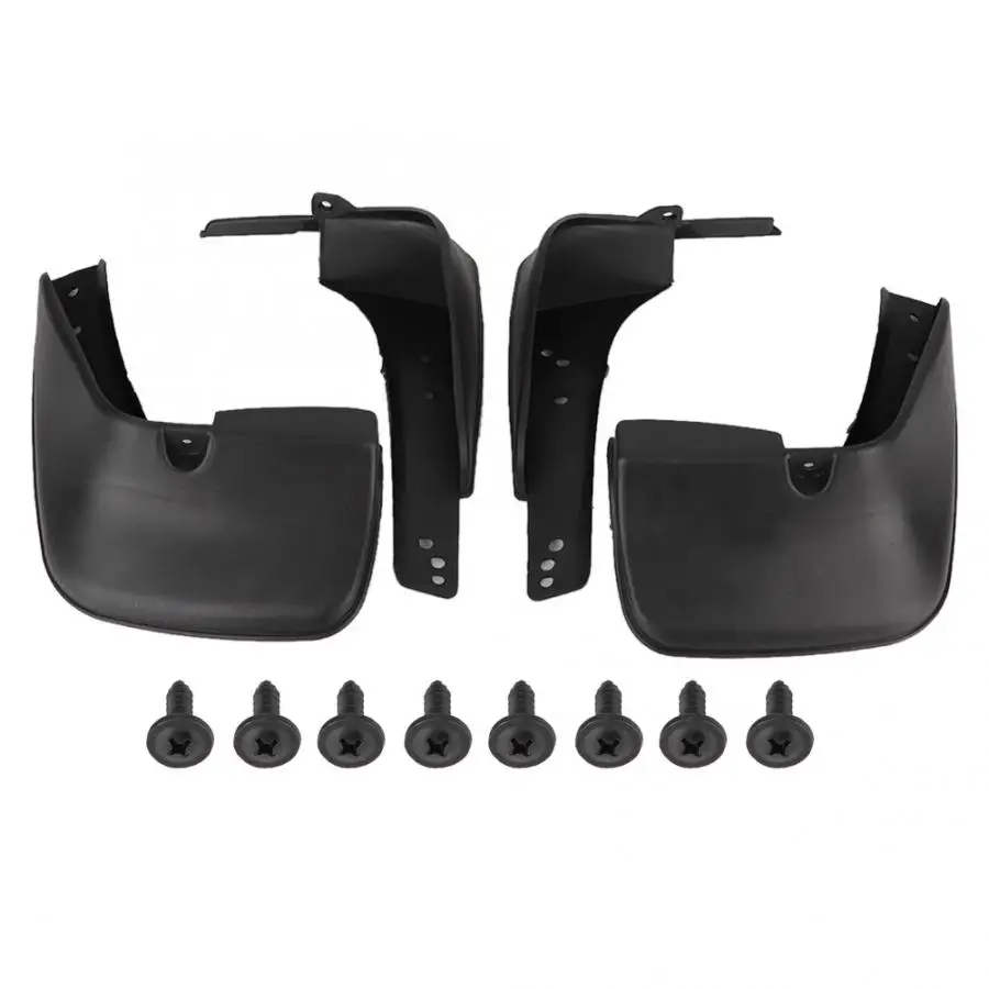 

4Pcs Car Exterior Front Rear Mudguard Mud Flap Guards Fenders Fit for Toyota Corolla 02-05