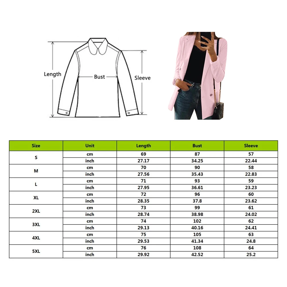 Laamei модные однотонные женские блейзеры куртки с Winth карманами женские офисные повседневные Костюмы Пальто Feminino блейзеры верхняя одежда