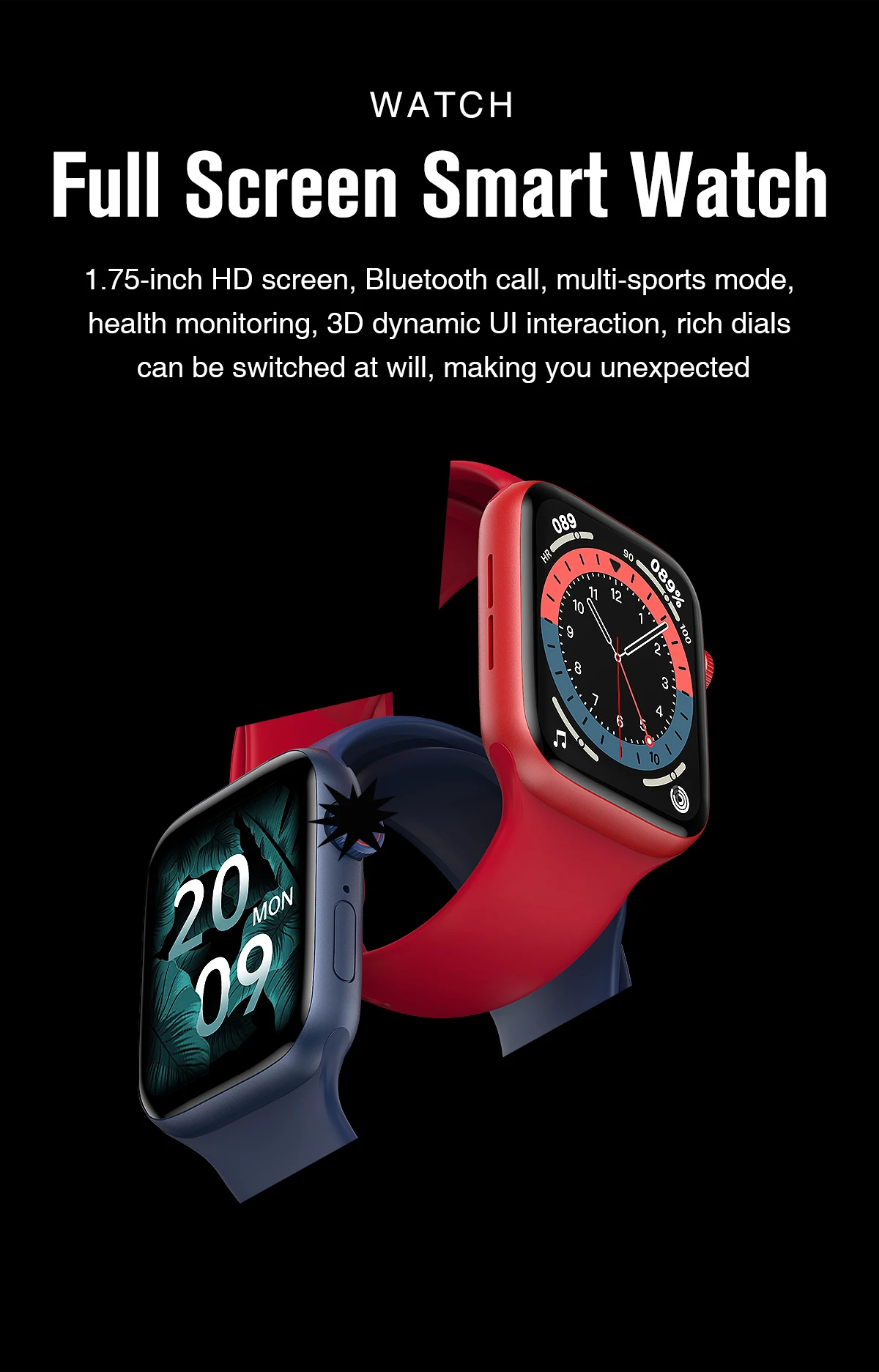 2021 HW22 IWO 13 PRO Smart Watch Women 