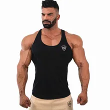 Новая летняя Хлопковая мужская майка без рукавов, мужские тренажерные залы, фитнес бегуны, колготки, повседневная одежда для бодибилдинга, спортивная одежда