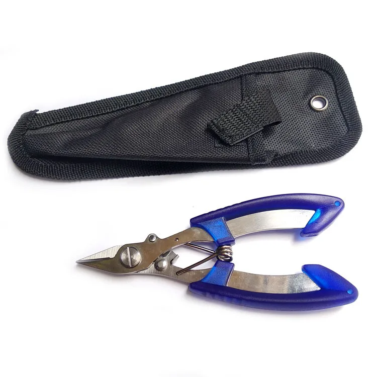 

TECO Muti_function Clamp Scissors Fishing Accessories Fishing Line Lure Rock Fishing Tool Scissors Multifunctional Pliers Fishin