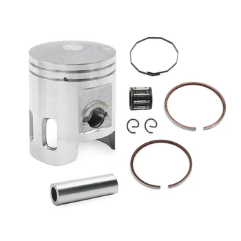 

90cc Piston Rings Set 50mm with 12mm Pin Bearing for JOG MINARELLI 2 STROKE MOTORS Scooter ATV Moped Big Bore Parts