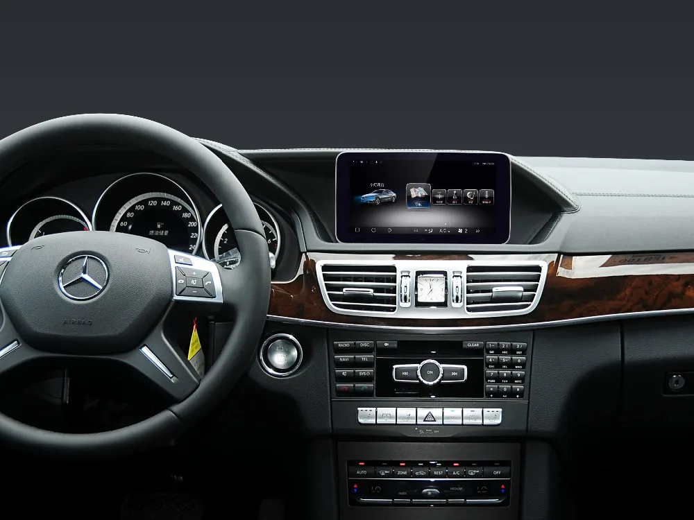 Excellent 9.33Inch Android quad core 7.1 3+32GB car dvd for Mercedes-Benz E Class  2015-2016 Autoradio GPS Navigation Car Multimedia Radio 3