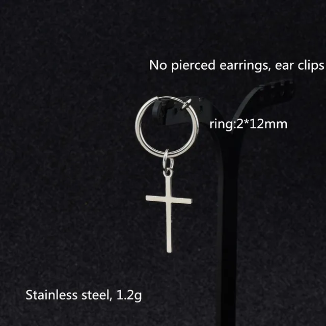 Steel ear clip 1pair