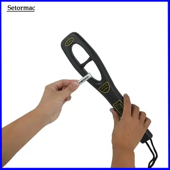 

EAS System 58Khz Handheld Tag Detector Security Alarm System Label Tester Sound Light Alarm