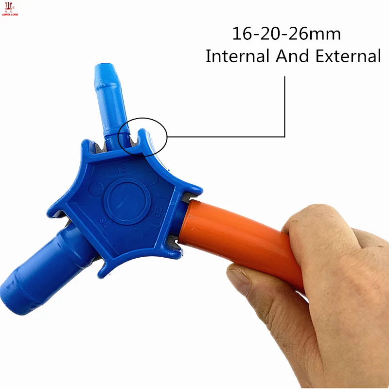 New Plumber Tools 16mm 20mm 26mm PEX-AL Internal And External Reamer PPR Calibrator Fitting for Plumbing Pipe Made In China