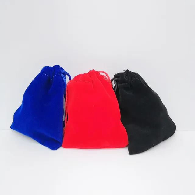 Sacchetti Velluto Per Gioielli - 100 Pezzi Rossi Con Coulisse, Per Bomboniere - Foto 14