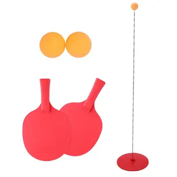 

Portable Ping Pong Training Tool Soft Shaft Professional Practice Trainer Self-study Machine Table Tennis Ball Set Home Exercise