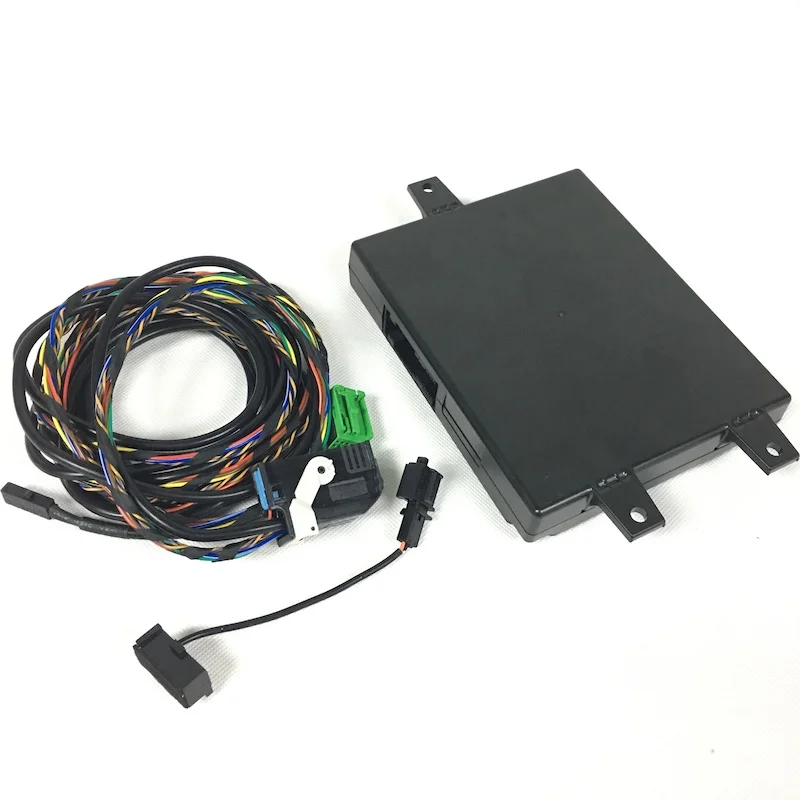 Модуль 9W2 Bluetooth с проводкой для микрофона VW Golf MK6 Passat B6 Tiguan Jetta MK5 RCD510