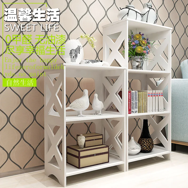 

Living Room Storage Shelf Floor Bookshelf European Style Bedroom Balcony Decoration Shelf Domestic Storage Rack Multilayer Stora