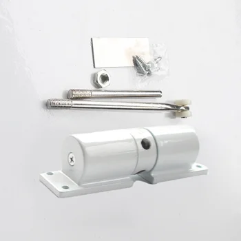 

1pc Adjust Automatic Strength Spring Door Closer Hinge Stainless Replace Parts