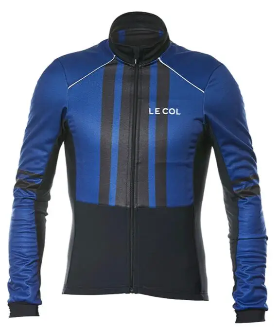 Wiggins le col велосипедный костюм Джерси с длинным рукавом Зимний флис ropa ciclismo hombre invierno abbigliamento ciclismo invernale - Цвет: jersey