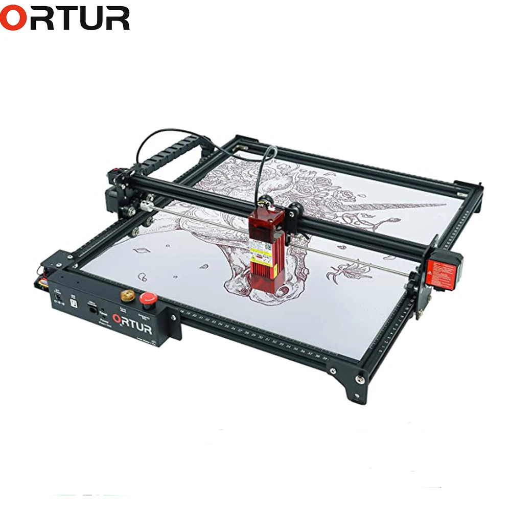 

ORTUR Laser Master 2 Pro-S2-LF Laser Engraver Cutter 32-bit Motherboard LaserGRBL Better for Cutting with Air Assist Nozzle