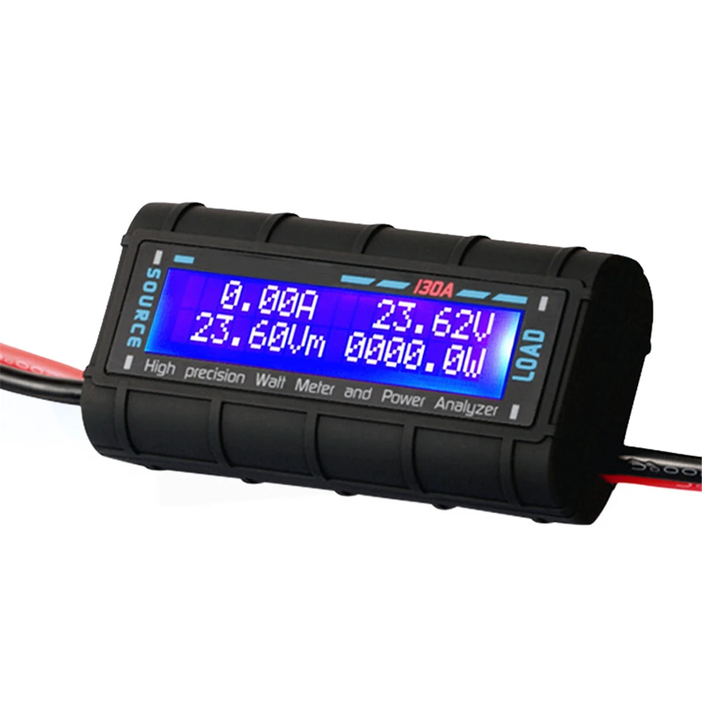 Ватт измеритель мощности анализатор высокой точности 130A lcd GT-power 4,8-60 V черный качество