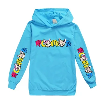 

Me Contro Te Cartoon Pattern Boys Enfants Hoodies Long-sleeved Hooded Sweater Children Clothing Sports Active Cotton Clothes
