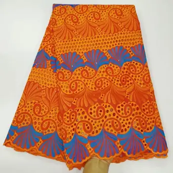 

Esewing African lace fabric 5yards/pc laser cut with stones for women party dresses 2019 new arrival high quality nigerian lace