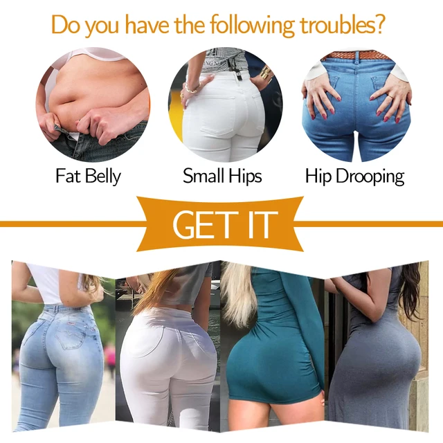 Mutandine Push Up Imbottite Per Glutei - Body Shaper In Pizzo Senza Cuciture Per Donna - Foto 2