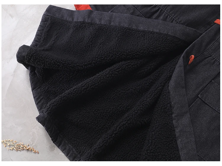Max LuLu, зимняя теплая корейская мода, женская длинная одежда, женские утепленные меховые пальто с капюшоном, винтажные джинсовые ветровки
