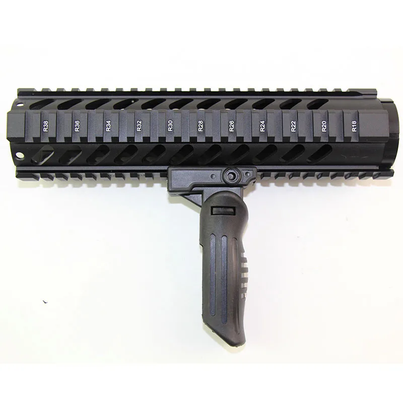 Тактическая ручка ABS Foregrip, передняя рукоятка, передняя рукоятка Foregrip для Пикатинни, вертикальная рукоятка для игрушки, пистолеты, набор аксессуаров