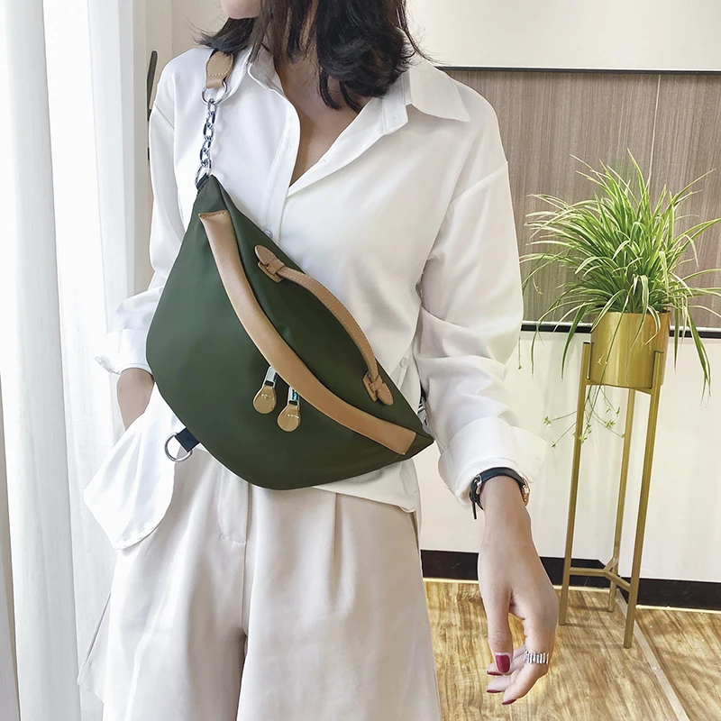 Designer Women's Bags Waist Bag Big Capacity Nylon Metal Buckle Sum Per Band Fanny Pack Bananka Satchel Belly Belt | Багаж и сумки