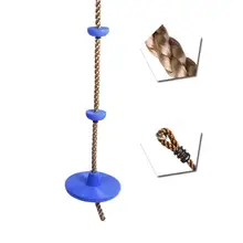 3,8 м Детские Скалолазание веревки качели с платформой диск Скалолазание Веревка Дети Сад Игровая Площадка задний двор уличные качели игры