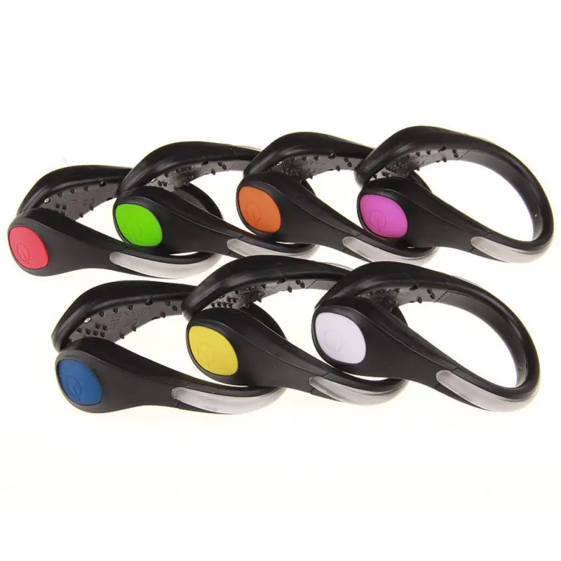 1PC LED Shoe Clips Warning Light Safety Night Running Shoe Clips for Adult Children Outdoor Bicycle Shoe Accessories