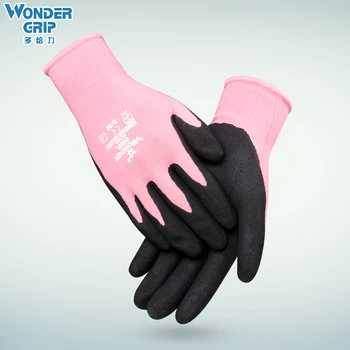 

More force gardening gloves children and adolescents housework mowing fertilizing wear-resistant non-slip pink