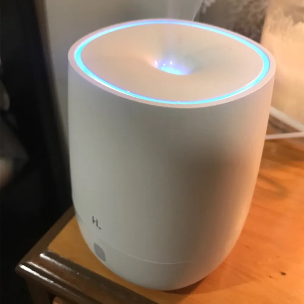 Xiaomi Mijia HL Портативный USB Mini 120 мл воздушный диффузор для ароматерапии и увлажнитель, бесшумный ароматический туман, 7 светильник, цвет, для дома и офиса