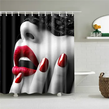 

Nude Girl Printed Shower Curtain Bathroom Curtain High Quality Waterproof Shower Curtain Home Decoration